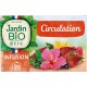 JARDIN BIO Infusion circulation vigne rouge Bio ETIC (la boîte de 20 sachets)