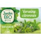 JARDIN BIO Infusion verveine citronnée Bio ETIC (la boîte de 20 sachets)