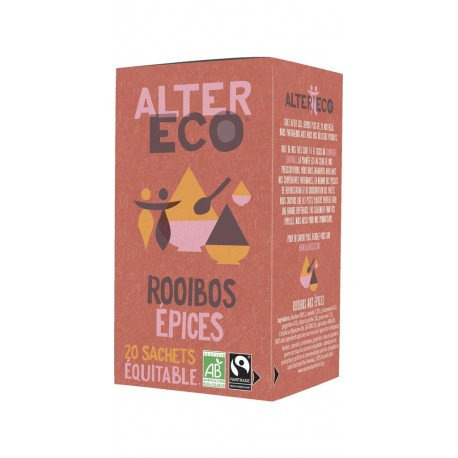 ALTER ECO Infusion Rooibos épices (la boîte de 20 sachets 40g)