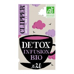 CLIPPER Infusion Detox (la boîte de 20 sachets 40g)