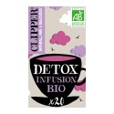 CLIPPER Infusion Detox (la boîte de 20 sachets 40g)