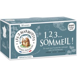 LES 2 MARMOTTES Infusion Sommeil (la boite de 30 sachets ) 36G 36L