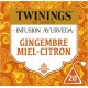 TWININGS Infusion Ayurveda Gingembre Miel Citron (la boite de 20 ) SACHETS L