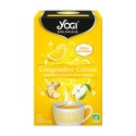 YOGI Thé infusion au gingembe citron et zeste de pomme (la boite de 15 sachet)