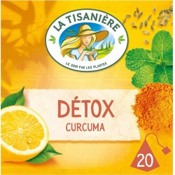 LA TISANIERE Infusion détox (la boite de 25 sachets 37,5 g)