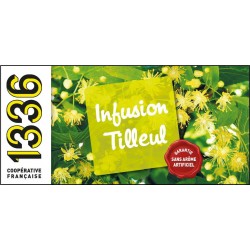 1336 1336 Infusion tilleul (la boite de 20 ) SACHETS L