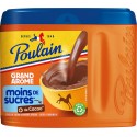 47 POULAIN Chocolat en poudre grand arôme moins de sucres 47% de cacao POULAIN La boîte de 400G