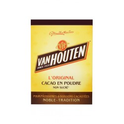 VAN HOUTEN Cacao en poudre pur (la boite de 255 g)