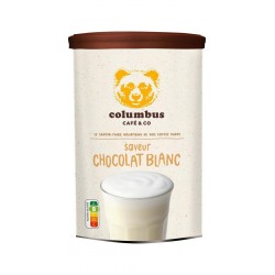 COLOMBUS Poudre de chocolat blanc la boite de 350g