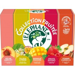 ELEPHANT Infusion coffret découverte infusions parfumées (le coffret de 50 sachets)