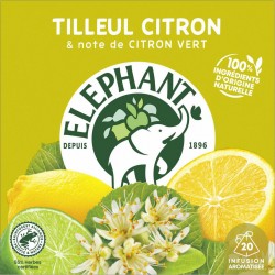 ELEPHANT Infusion tilleul citron x20