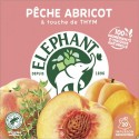 ELEPHANT Infusion pêche abricot (la boite de 20 sachets)