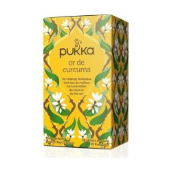 PUKKA 20 The Or De Curcuma ( Infusettes)