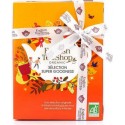 D 12 6 12 6 Coffret D'infusions Bio Bienfaisantes -12 Sachets Pyramides 6 Parfums Coffret 12 Sachets 6 Parfums