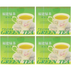 100 50 4 200 Thé Vert Fujian De Chine 100% Naturel Boîte De 50 Sachets De 2 4 Boîtes (200 Sache (les 4 boîtes de 0 ) G L