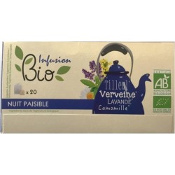 20 Infusion Bio Pour La Nuit Sachets (l'unité de 0.03 kg)