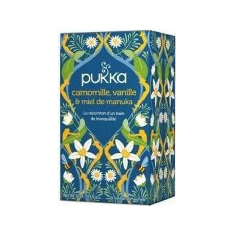 PUKKA 20 Infusion Camomille Vanille Miel De Manuka ( Infusettes) L