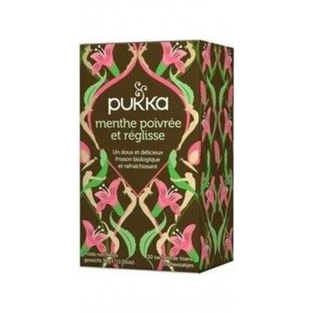 PUKKA 20 Infusion Menthe Poivree Et Reglisse ( Infusettes)