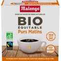 MALONGO CAFE Café dosettes Compatibles Malongo pur matin arabica bio (16 dosettes)