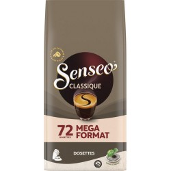 SENSEO Café Dosettes Compatibles Senseo Classique (72 dosettes)