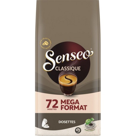 SENSEO Café Dosettes Compatibles Senseo Classique (72 dosettes)