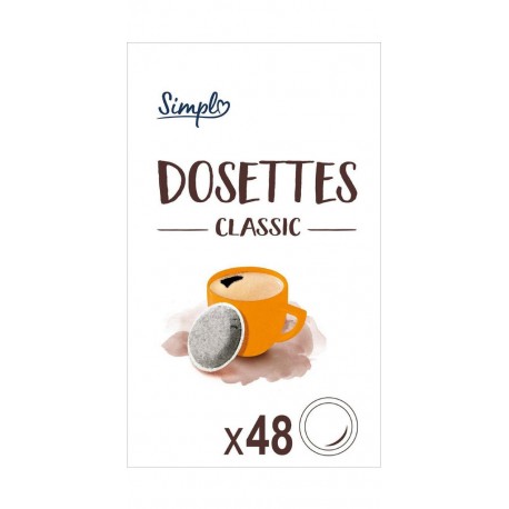 SIMPL Café dosettes Compatibles Senseo Classic (48) 334G 334L