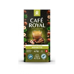 CAFE ROYAL Café capsules Compatibles Nespresso noisette n°4 (capsules) 10 10L