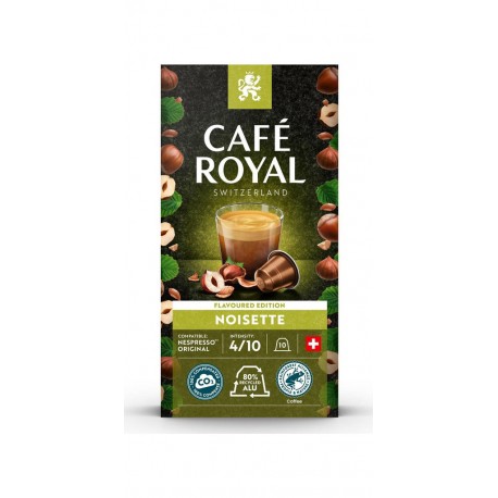 CAFE ROYAL Café capsules Compatibles Nespresso noisette n°4 (capsules) 10 10L