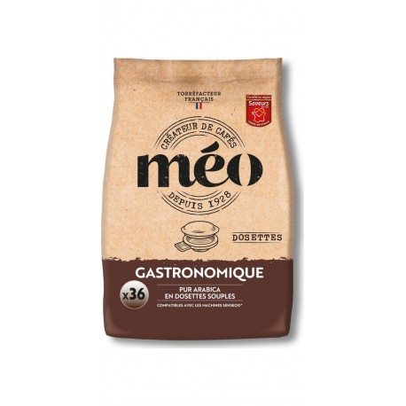 MEO Café dosettes Compatibles Senseo Gastronomique (36 dosettes)