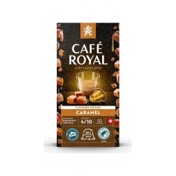 CAFE ROYAL Café capsules Compatibles Nespresso caramel (10 capsules)