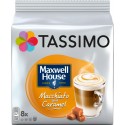 MAXWELL HOUSE Café dosettes latte macchiato caramel TASSIMO (8 dosettes)