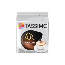 L OR TASSIMO Café dosettes cappuccino L'OR TASSIMO (dosettes) 8 8L