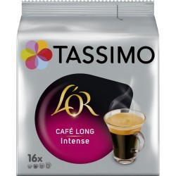 L OR TASSIMO Café dosettes café long intense L'OR TASSIMO (dosettes) 16 16L