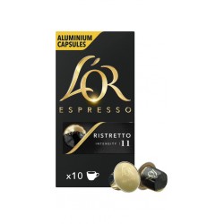 L OR Café capsules ristretto intensité 11 compatibles Nespresso L'OR (capsules) 10 10L