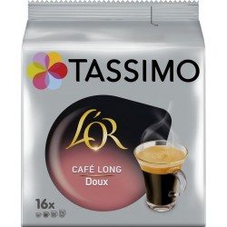 L OR TASSIMO Café dosettes café Long L'OR TASSIMO (dosettes) 16 16L