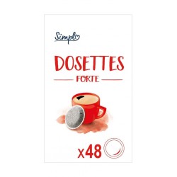 SIMPL Café dosettes Compatibles Senseo Forte (48) 334G 334L