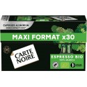 CARTE NOIRE Café capsules Espresso Bio compatibles Nespresso (30 capsules)