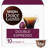 NESCAFE Café Capsules Compatible Dolce Gusto Double Espresso (16 capsules)