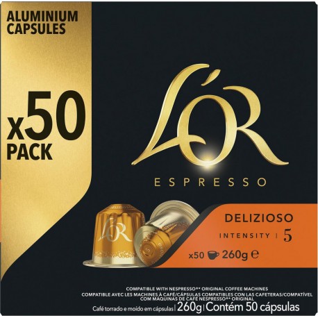 L OR Café capsules delizioso intensité 5 compatibles Nespresso L'OR (5 capsules) 0 0L