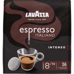 LAVAZZA Café dosettes Espresso Italiano Intenso compatibles Senseo (36 dosettes)