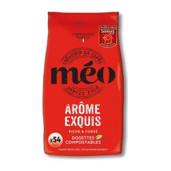 MEO Café dosettes Compatibles Senseo Arôme Exquis (54 dosettes)