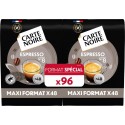 FORMAT SPECIAL CARTE NOIRE Café dosettes Espresso n°8 compatibles Senseo (les 2 paquets de 8 dosettes) 4 4L