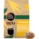 NEO NESCAFE DOLCE GUSTO NEO Café dosettes Compatibles Dolce Gusto NEO grande intensité 5 NESCAFE DOLCE GUSTO NEO (12 dosettes)