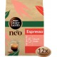 NEO NESCAFE DOLCE GUSTO NEO Café dosettes Compatibles Dolce Gusto NEO espresso intensité 5 NESCAFE DOLCE GUSTO NEO (12 dosettes)