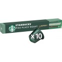 STARBUCKS Café capsules Compatible Nespresso Pike Place Roast intensité 7 By Nespresso 10 capsules