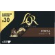 L OR ESPRESSO Café capsule espresso forza compatible Nespresso L'OR ESPRESSO 30 30L