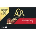 L OR ESPRESSO Café capsule splendente compatible Nespresso L'OR ESPRESSO 30 30L