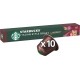 STARBUCKS Café capsules Compatible Nespresso Italian Style Roast intensité 11 By Nespresso 10 capsules