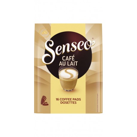 SENSEO Café dosettes au lait (16 dosettes)