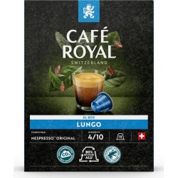 CAFE ROYAL Café capsules Compatibles Nespresso lungo n°4 (capsules) 18 18L